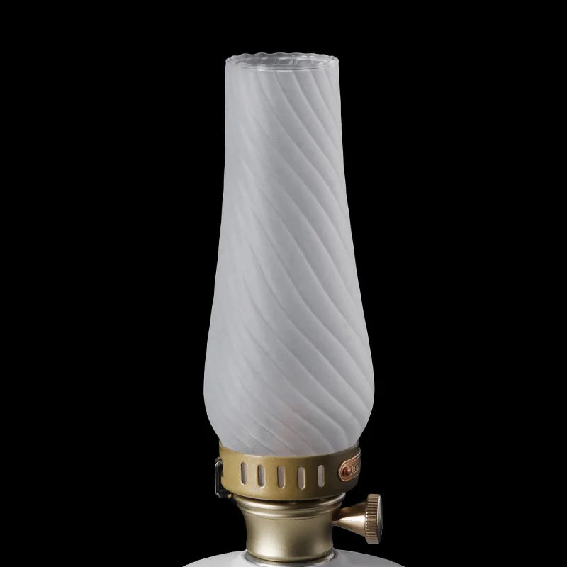 Outdoor Gas Lantern, Camping Tent Lamp, 18 Patterns Glass Lampshade, Emotional Camp Light, Lighting Camping Supplies