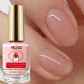 Natural Pink Nail Strengthener - 10 Ml Nail Care Treatment, Transparent Hue, Long-Lasting Shine, Strength Enhancement, Smooth Application, Healthy Finish