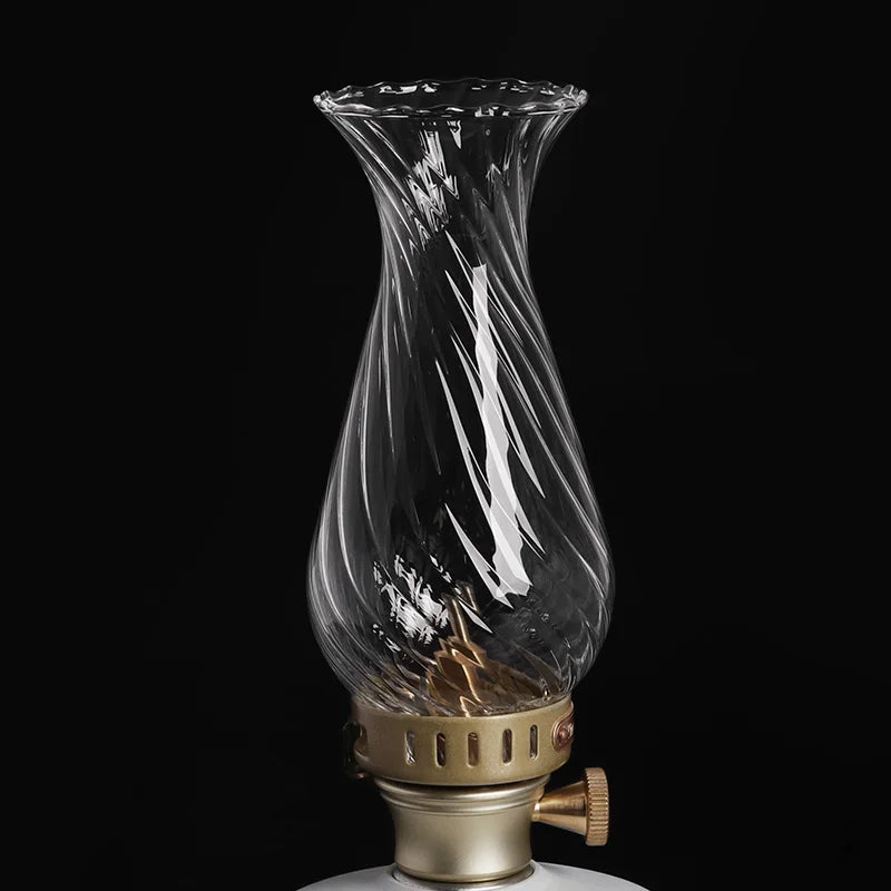 Outdoor Gas Lantern, Camping Tent Lamp, 18 Patterns Glass Lampshade, Emotional Camp Light, Lighting Camping Supplies