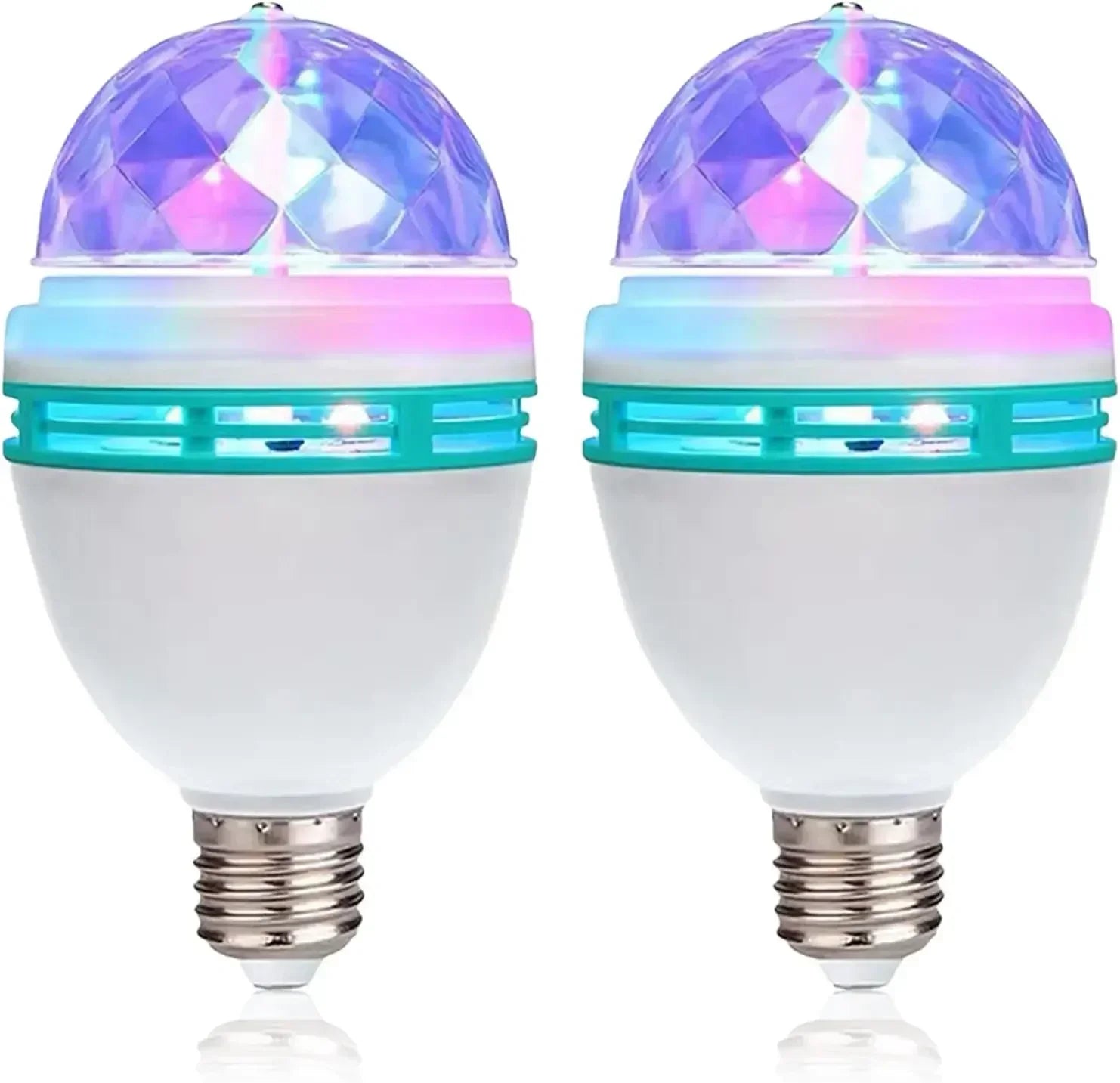 Colorful Rotating Lights Magic Ball Bulbs Household Atmosphere Lights KTV Flash Lights LED Indoor Room Stage Lights Flash Lights